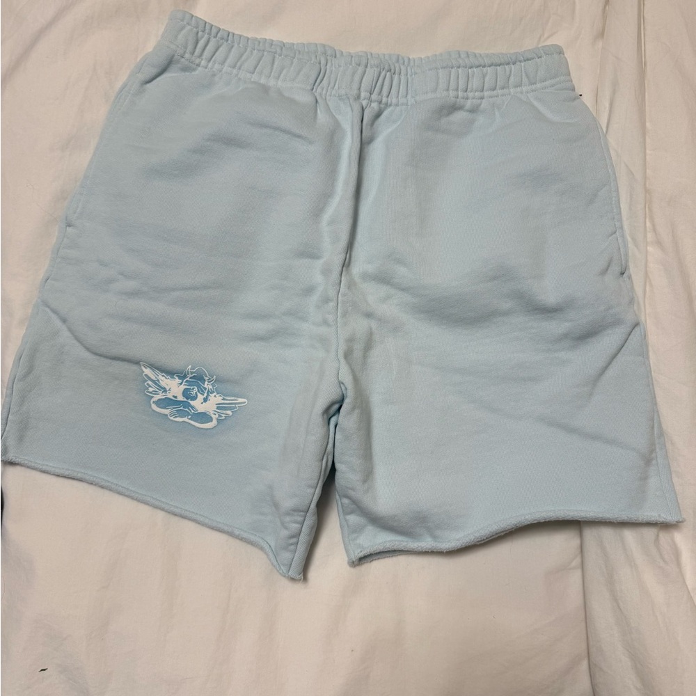 Boys Lie Blue Athletic Shorts Elastic Waist